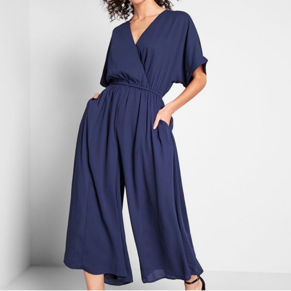 Modcloth Wide-Leg Jumpsuit